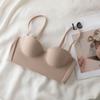 Women's Gathering Bra Collecting Accessory Breasts Soft Steel Ring Anti Slip Summer Detachable Shoulder Strap Bra