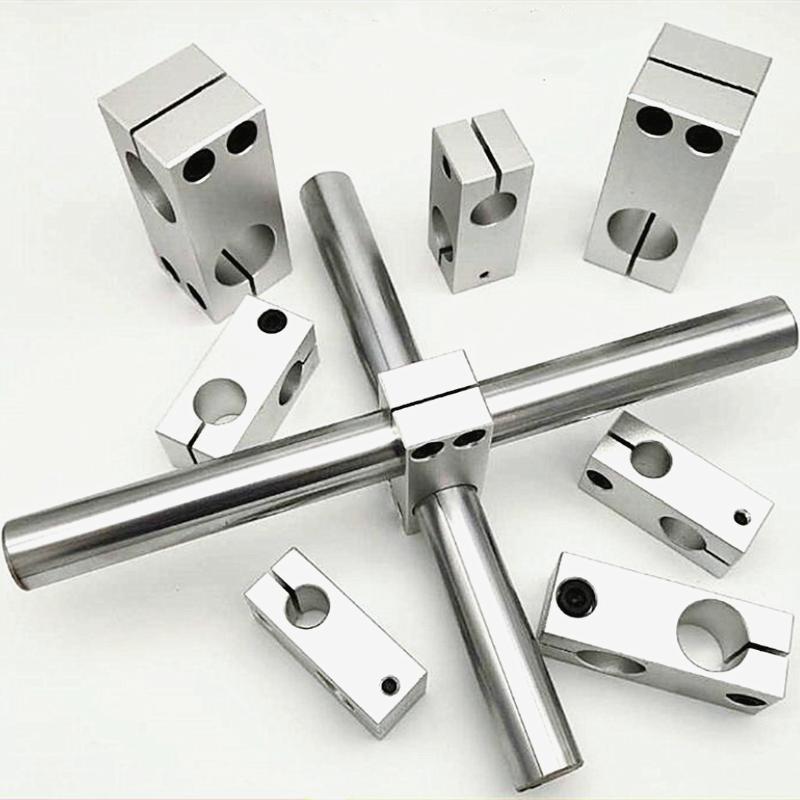 1 pcs Pillar fixing clip Vertical fixing Reducing frame Optical axis cross Round tube fixing clip connector