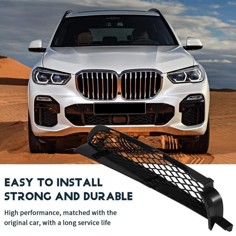 Front Lower Bumper Grille Inlet Grill Replacement For BMW X5 E53 2004-2006