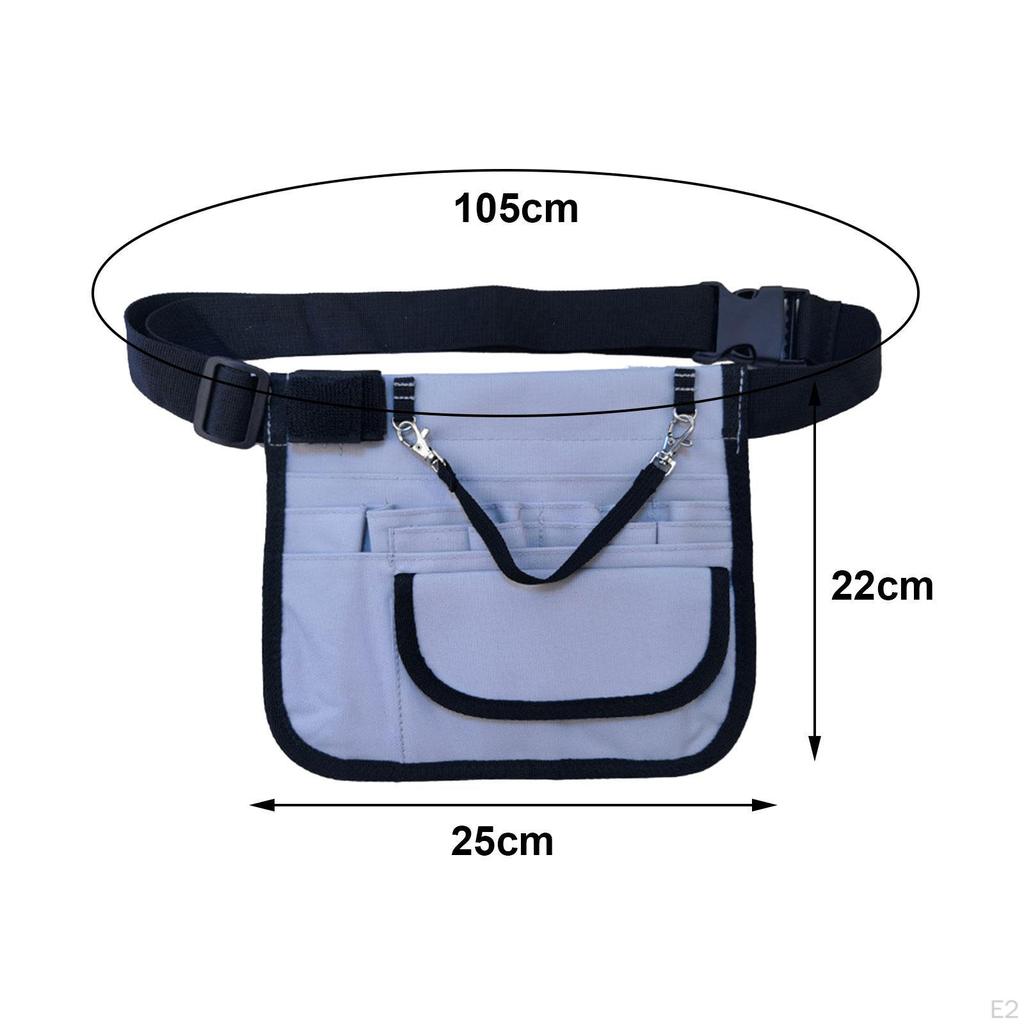 Nurse Bag, Waist Tool Case, Adjustable Work Multi-function Bag with Tape Holder,