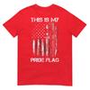 This Is My Pride Flag Gun Usa American 4th Of July (On Back) TShirt