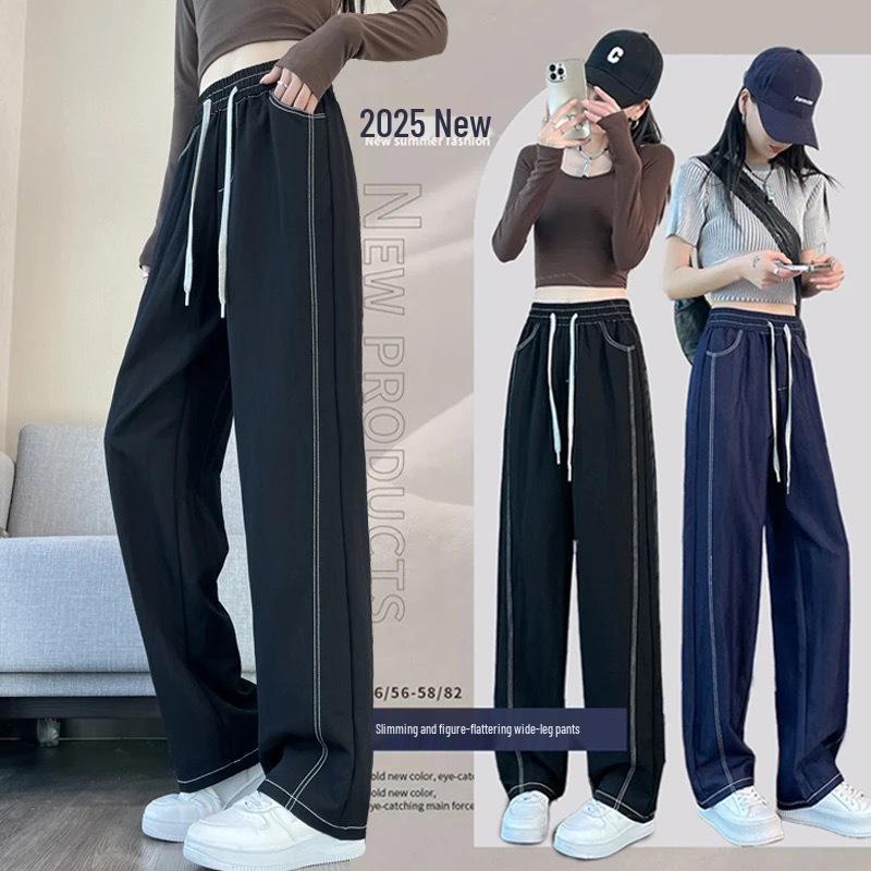 

Women s High-Waist Wide Leg Denim Jeans – Plus Size, Loose, Casual, Straight Leg, Slim Fit. 4XL