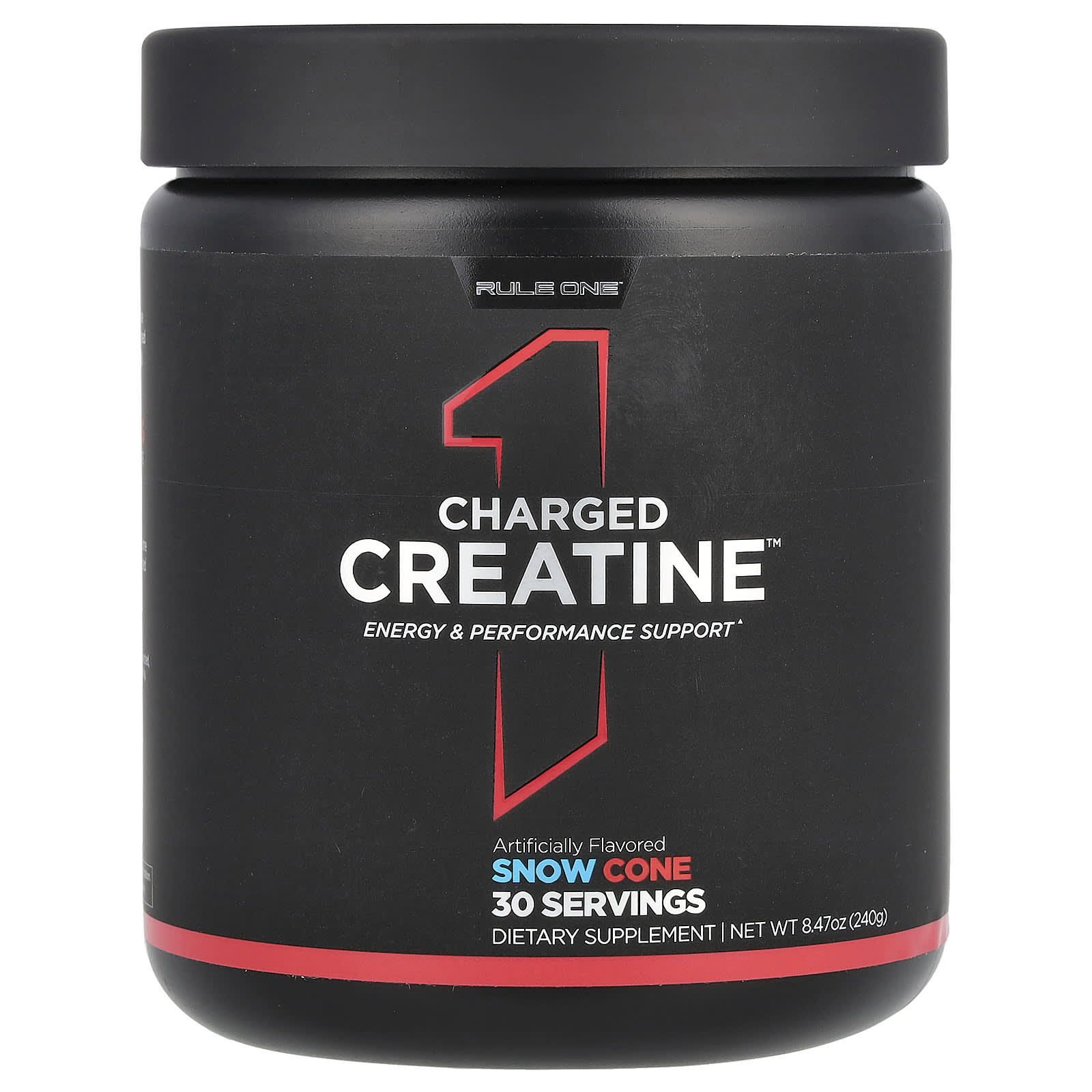 

Charge, Creatine, Snow Cone, 240G(8.47Oz)