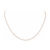 Chain Necklace 42Cm 18K Gold Unisex Necklace Rose-Gold VCARO26K00
