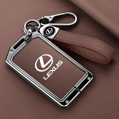 2025 Zinklegering Leer Auto Afstandsbediening Kaart NFC Sleutelhoesje Sleutelhanger Cover Voor F Sport ES LM GS IS NX RX LX LS RX300 Styling Accessoire