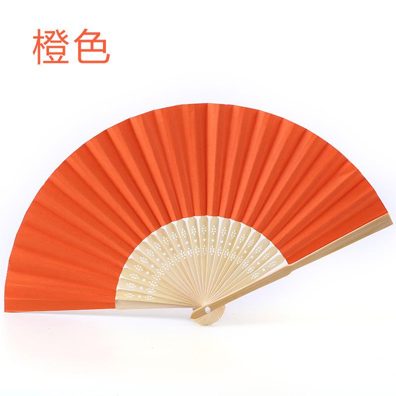 1PC Blank Folding Fan Portable Handheld Folding Fan Children Painting Fan DIY Handmade Materials