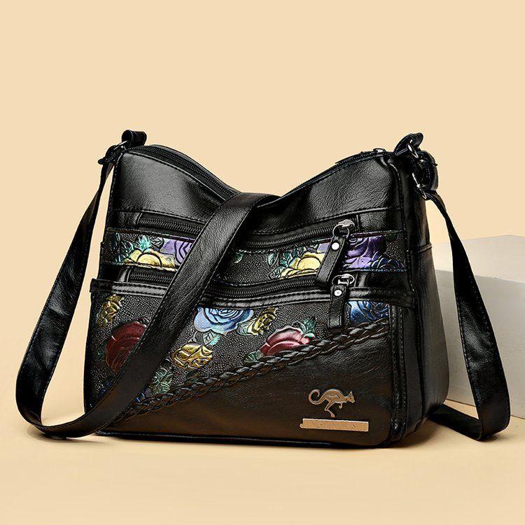 Women's Lightweight and Large Capacity Crossbody Bag Casual Shoulder Bag