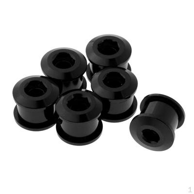 6 PCS Bike Crankset Screws, Cycling Chainrings Parts-Ultralight, Anti-rust and