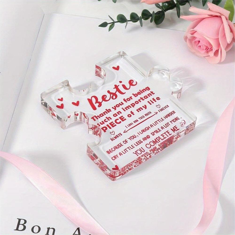 Bestie Celebration Plaque - Versatile Friendship Gift for Cherished Moments