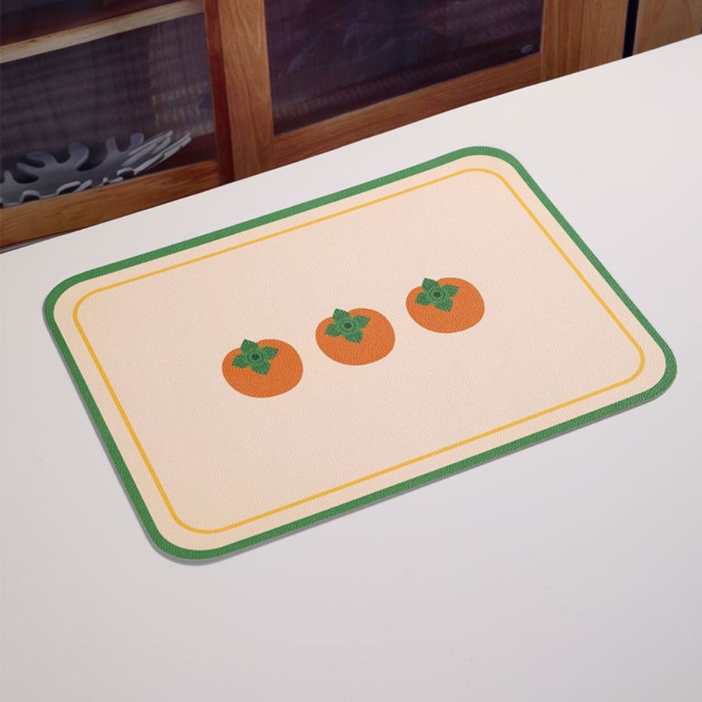 Leder Haushalt Hitzebeständig Wasserdicht Rutschfest Schüsseluntersetzer Tischmatte Platzset Kaffeetassenuntersetzer