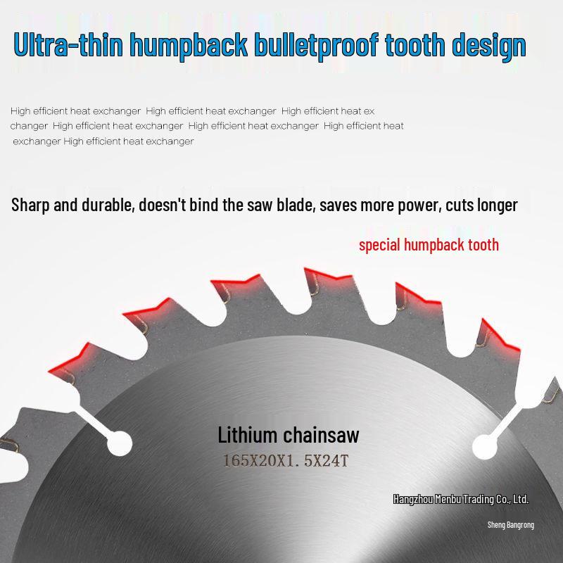 Lithium Electric Woodworking Saw Blades - 4", 5", 5.5", 6.5" Alloy Blades for Wood Cutting.