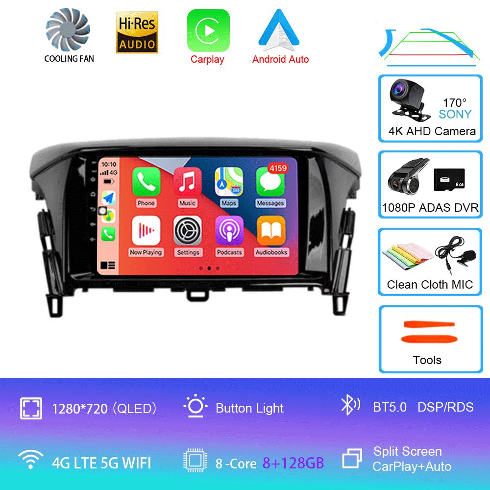 Car Radio Andorid 14 Carplay Auto For Mitsubishi Eclipse Cross 2018 2019 2020 Multimedia Video Player Navigation GPS 2din Stereo