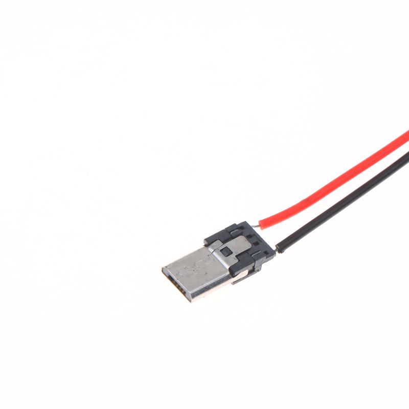 5Pcs 2Pin Micro Usb Type C Male Female Jack Welding Wire Straight Connector For Mobile Phone Charging Port Socket