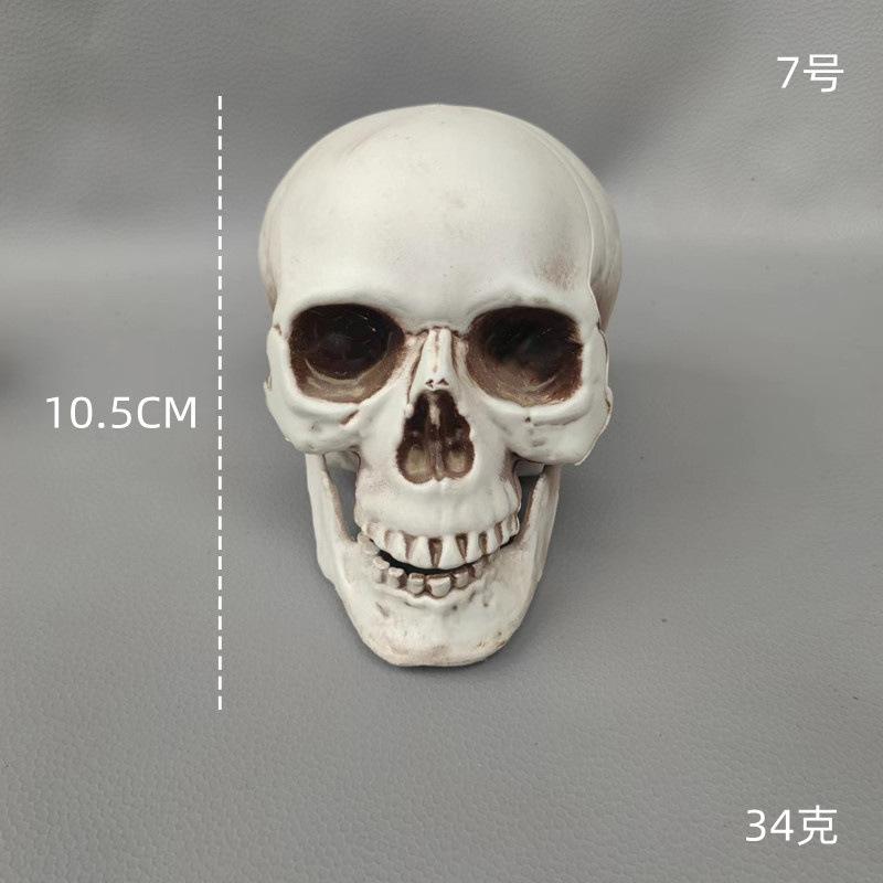 Simulation Skull Halloween Props Horror Ghost Bar Haunted House Secret Room Atmosphere Decoration