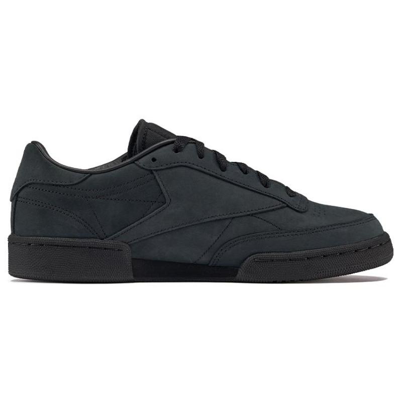 Reebok JJJJound X Club C 85 'Triple Black' Sneakers IG8240