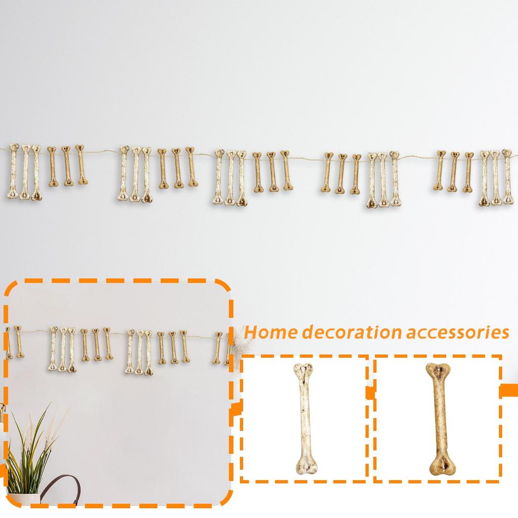 Home Decoration Accessories DIY Decorations With Perforated Bones And Threadable Bones