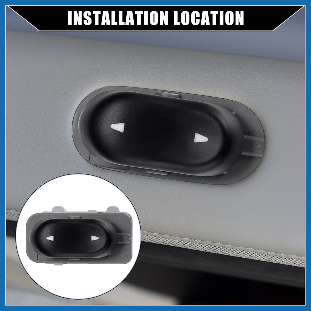 No.F65Z14529AAA Car Power Window Switch for Ford Expedition F-150 F-250 / Right Passenger Side/Window Control Switch Buttons/Durable / 1 Pcs Item
