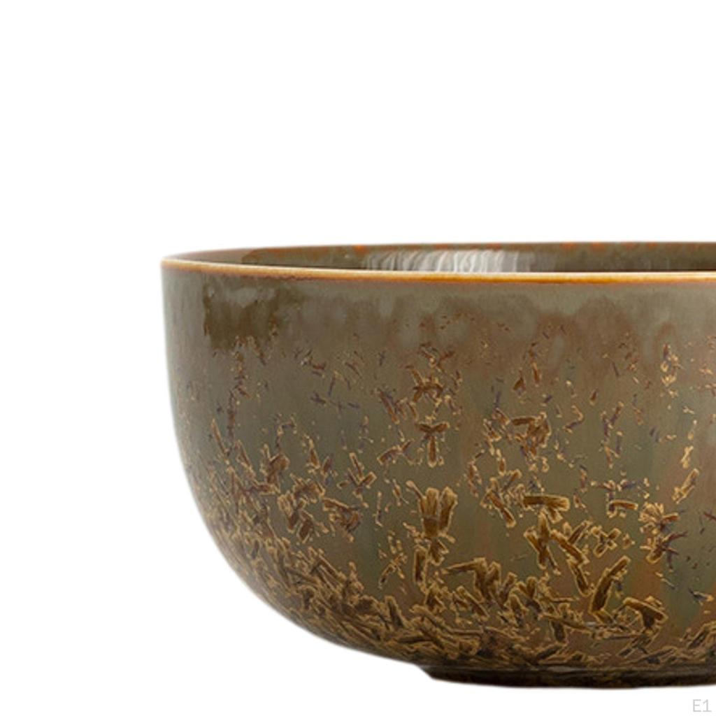 Ceramic Matcha Bowl Ceremony Chawan Japanese Tea Whisk for Family Lovers Gift