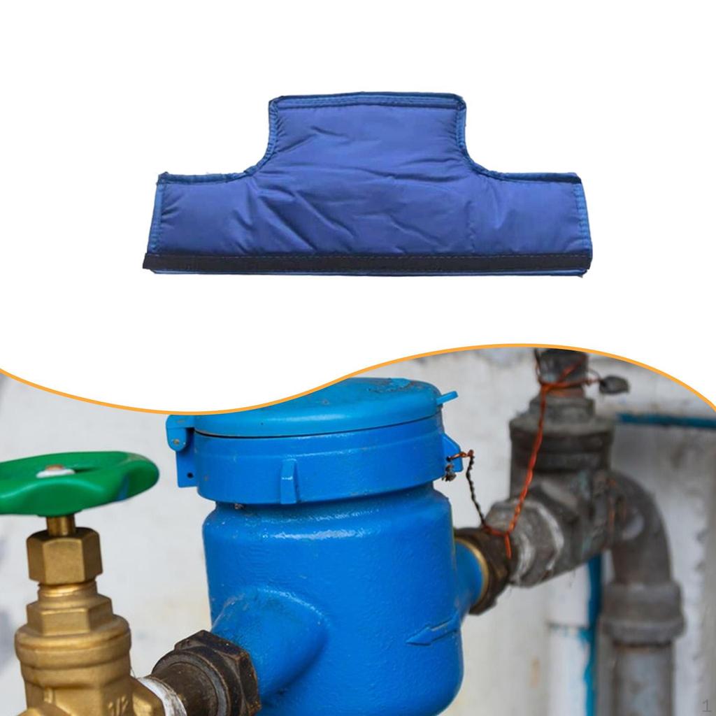 Water Meter Insulated Sleeve Accessories Insulation Cover Easy Installation for Buildings, Home,