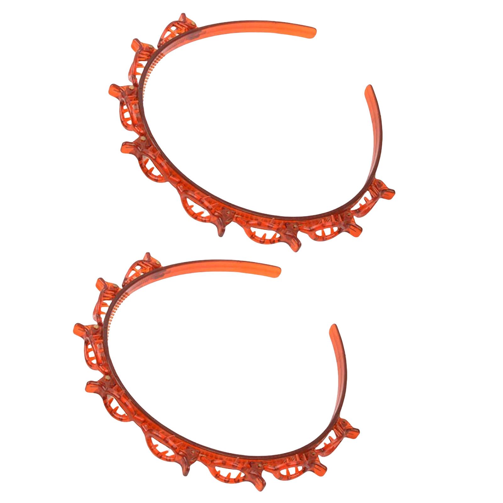 

Женская повязка на голову с клипсой Аксессуары для волос Накладные волосы Вечерний головной убор для элегантных причесок и различных случаев кофейный