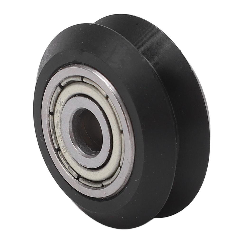 13Pcs 3D Printer Wheel POM V Shape Wear Resistance 3D Printer Wheel Bearing 625ZZ Black