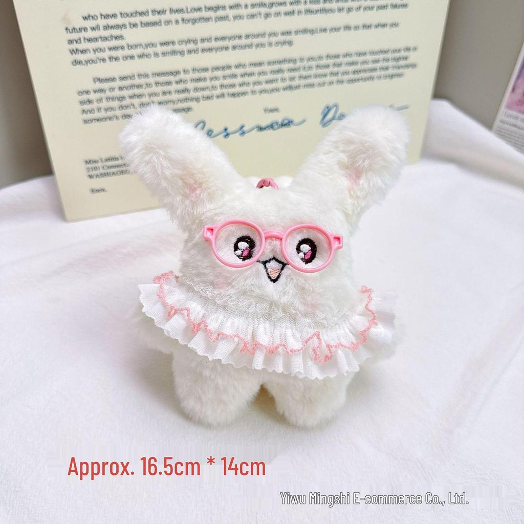 Plush Keychain Charm: Small Pendant Doll for Events & Street Stalls