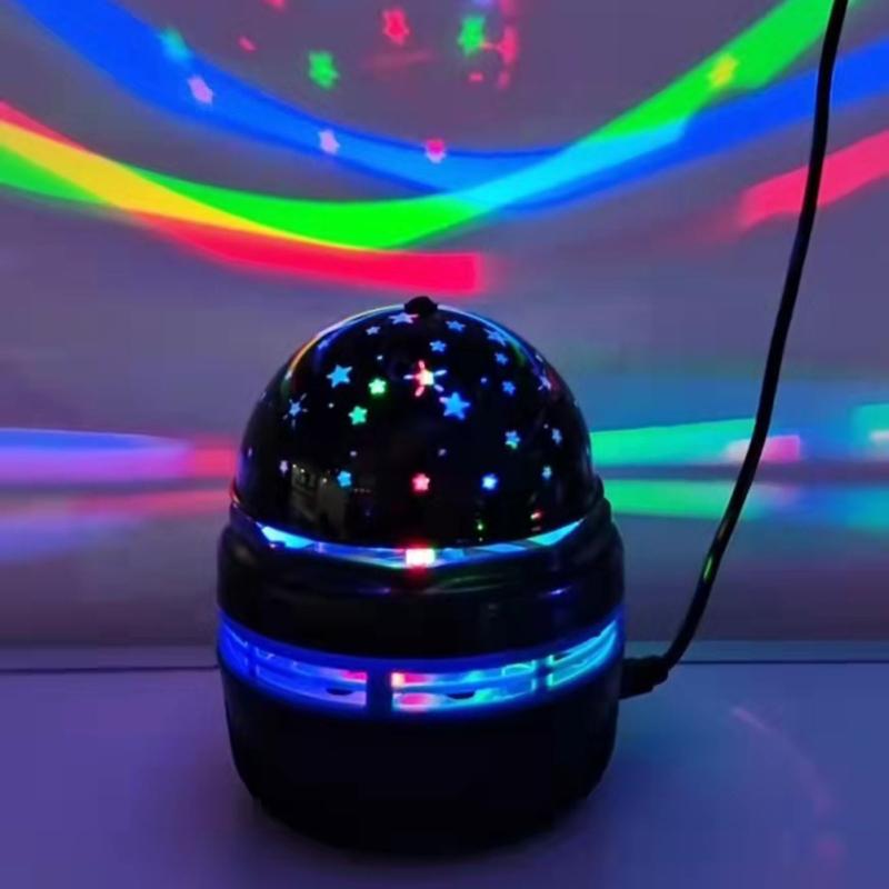 Starry Light Led Projection Light Colorful Star Moon Projector Stage Atmosphere Light Night Lamp