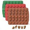 Non-Stick Surface DIY Cake Decorating Mold Christmas Chocolate Mold Candy Making