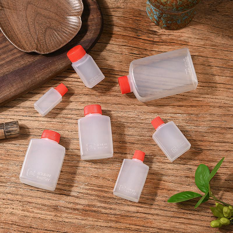 10Pcs 15/30Ml Soy Sauce Bottle Trumpet Seasoning Soy Sauce Vinegar Bottle Tool