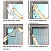 Easy-to-Install Self-Adhesive Mosquito Net Kit with Window Hook and Loop Fasteners - Insect Screen Protector, Repellent Spray