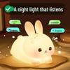 Children's Voice-Activated Silicone Night Light