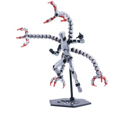 Mobiles Puppenset, 3D-gedruckte Titan-Roboter-Mobilpuppe, bewegliche Mobilpuppe, für Sammler geeignet, Schreibtischdekoration