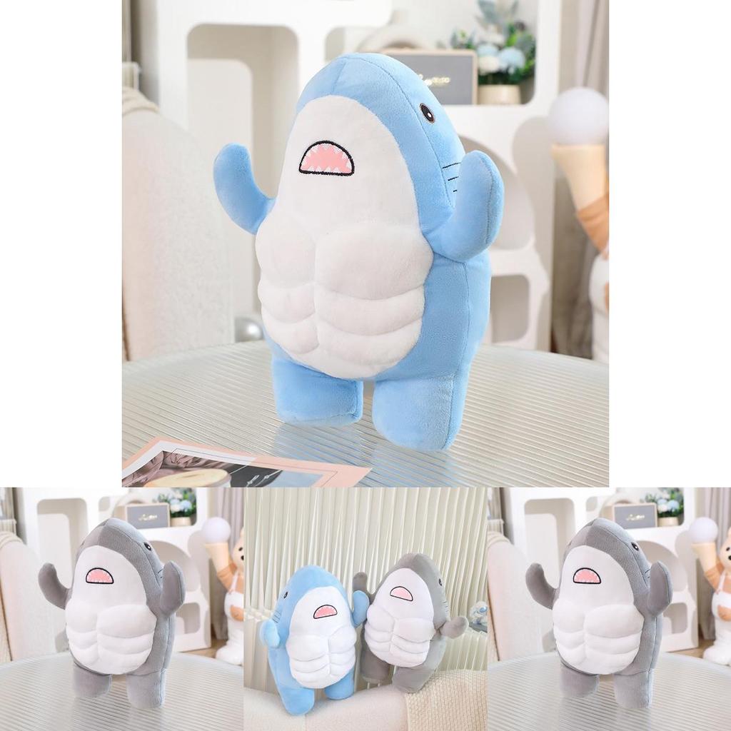 Plush Shark Toy For Men With Soft Pp Cotton Filling For Birthday Gift And Collectors