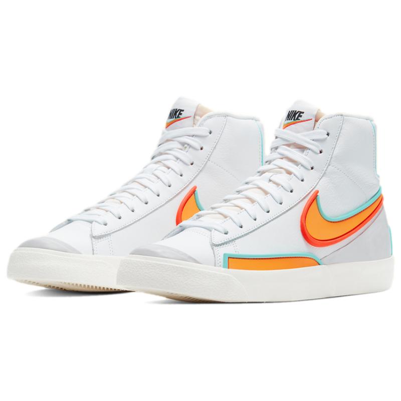 Nike Blazer Mid 77 Infinite Kumquat Women's Sneakers Skateboard Shoes DC1746-100