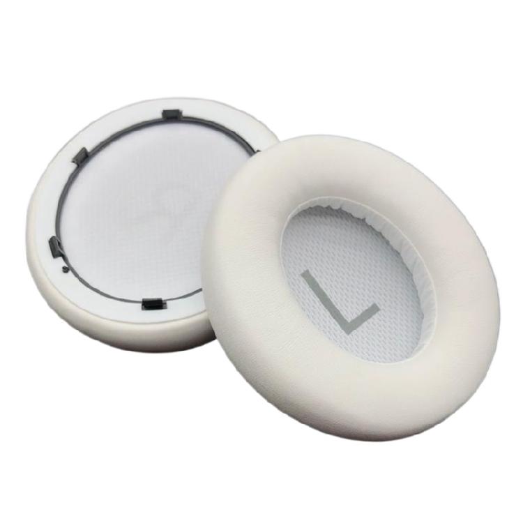 

2pcs Earphone Cushions Earpads for Space Q45 Headphones Immersive Sound Protein Skin Earphone Sleeves 1 білий