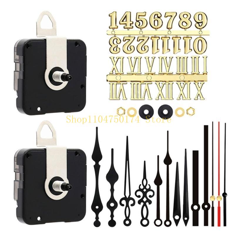 Professional and Practical Quartzs Wall Clock Movement Mechanism DIY Repair Tool Parts Kits with Hands Clock top sale