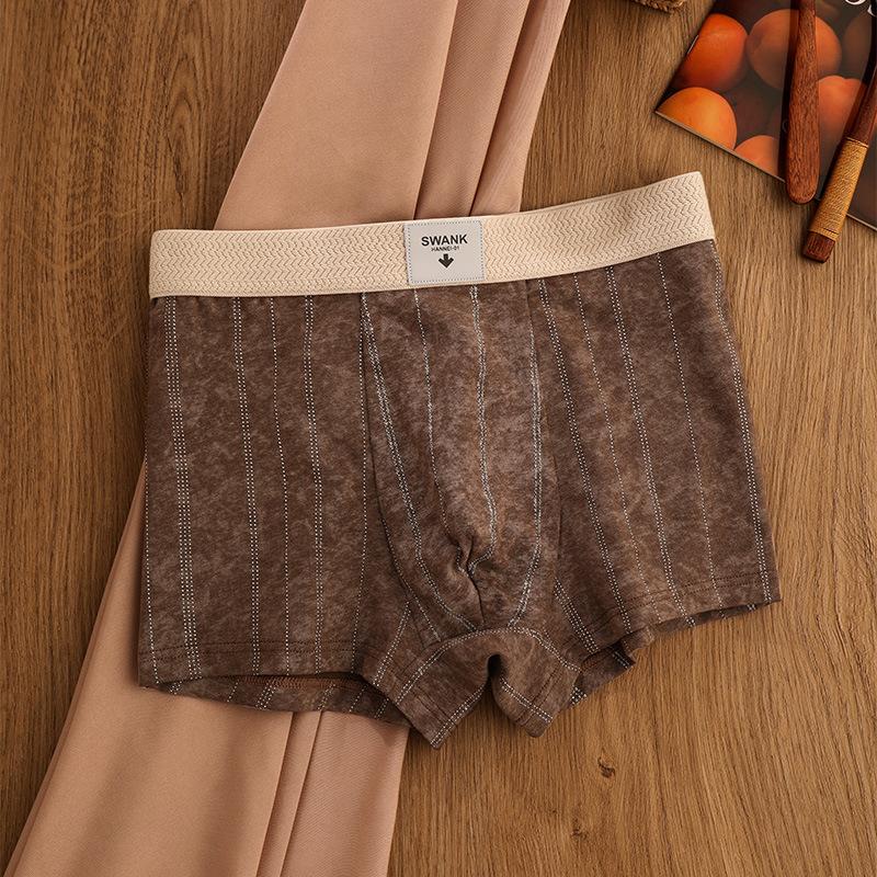 

Хлопковые мужские боксеры, дышащее мужское нижнее белье, боксеры, боксерки, мужские трусы, размеры L-4XL 4XL кофейный
