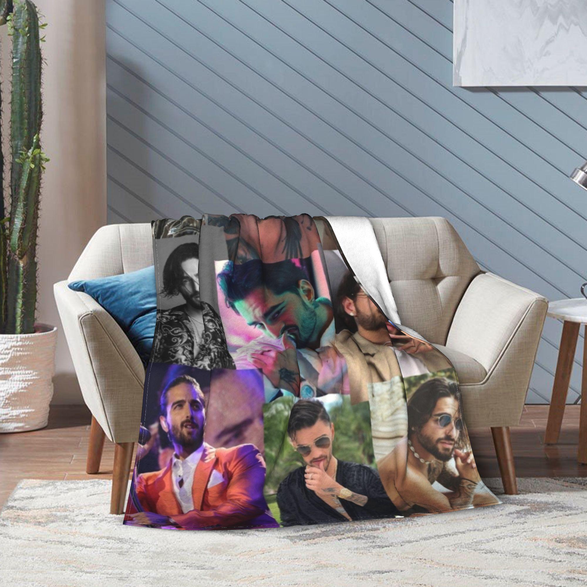 Maluma Pretty Dirty rapper Accessories Blanket Lightweight Warm  Throw Blankets for 50x60 Inches Multiple Sizes Bedding Throws 30x40in