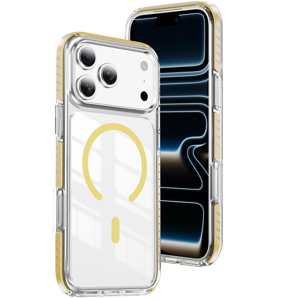 Crystal Shield Magnetic Ring Case for iPhone 17 Pro Max