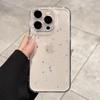Funda de Teléfono Transparente con Purpurina de Estrella para iPhone 17 Pro Max, 16/15 Pro, 14/13 - Ajuste Preciso