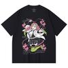 230 Gsm 100% Cotton Demon Slayer V49 Mitsuri Print Unisex Heavy Cotton T Shirt
