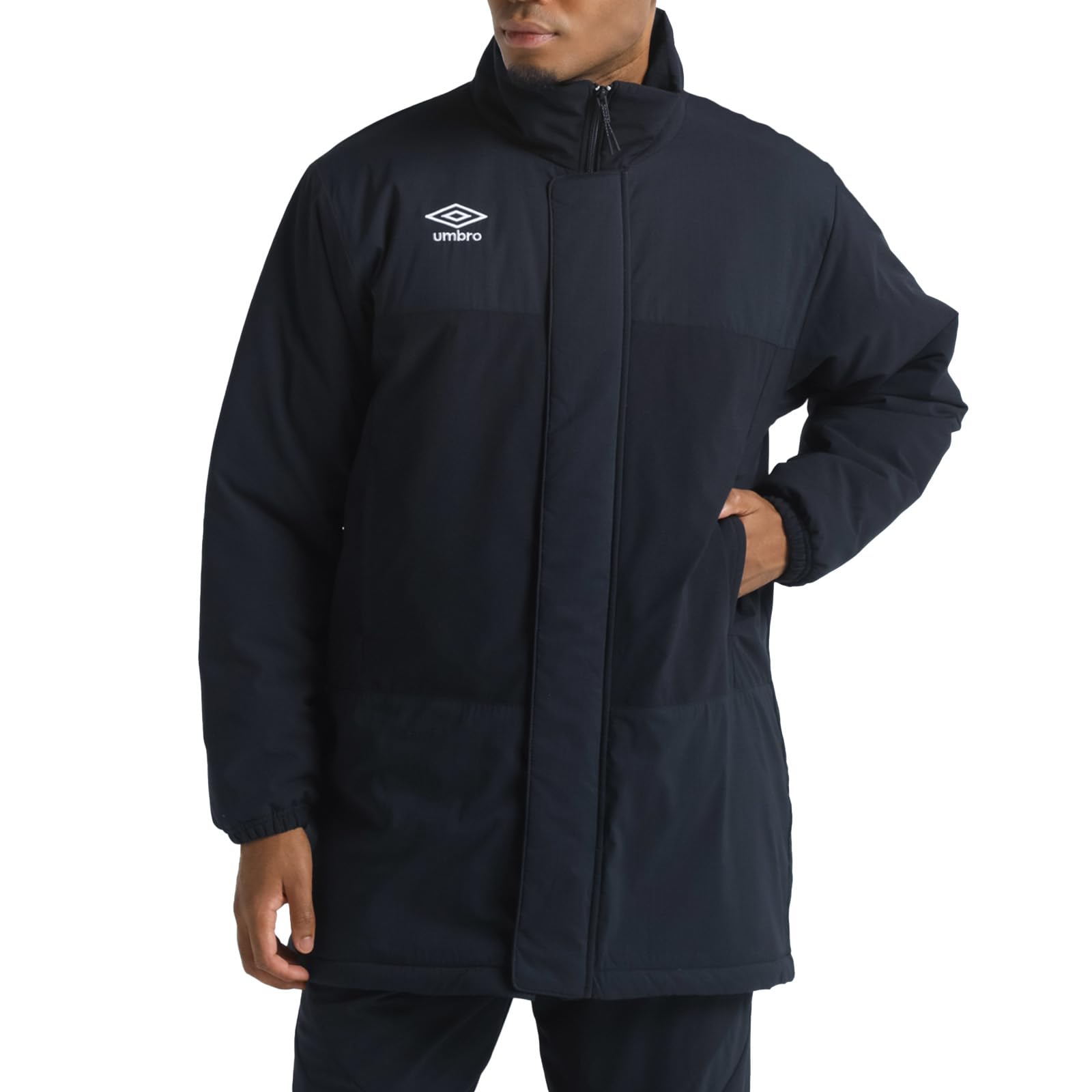 Umbro THE THIRD by Padded Half Coat UF4FWB34M_BK00_XO чёрный