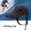 Unisex Sun Hat with Adjustable Buckle Solid Color Sun Protection Caps with Wide