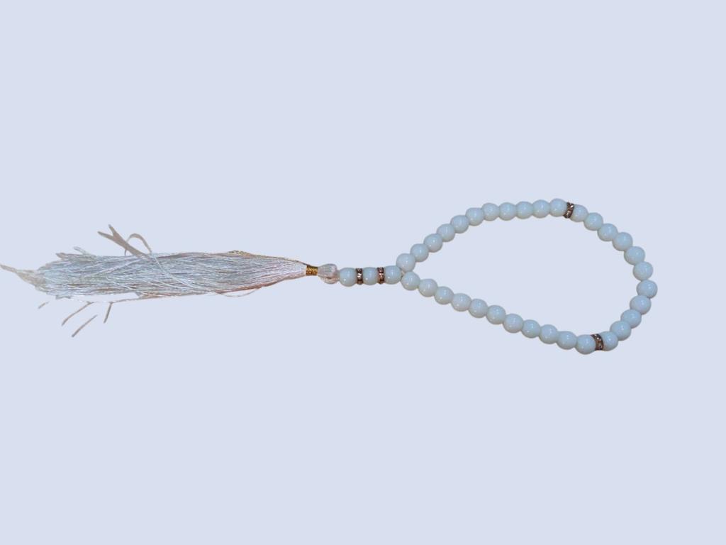 @ Tradiční indický islámský dřevěný tasbih 33 korálků pro modlitbu 25g o801 Zr-3029-60%Sleva