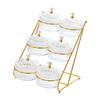 Dried Fruit Plate Food Storage Tray Organizer Storage Container Platter Home