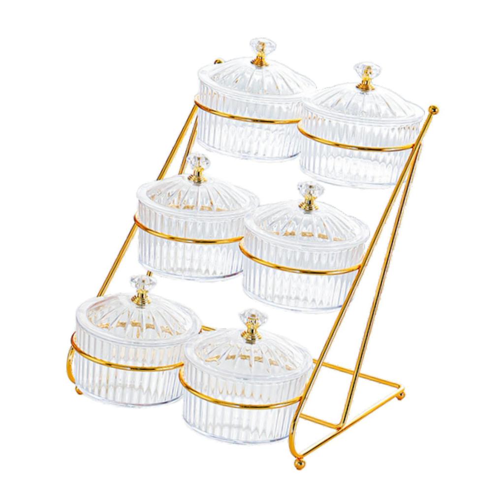 Dried Fruit Plate Food Storage Tray Organizer Storage Container Platter Home