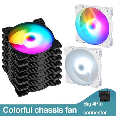 Lüfter, schnelle Geschwindigkeit, hohe Leistung, einfache, geräuscharme Installation, RGB, geräuschlos