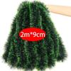 2M Christmas Green Cane Ribbons DIY Accessories Party Decoration Xmas Tree Ornaments Light Weight Multi Scene