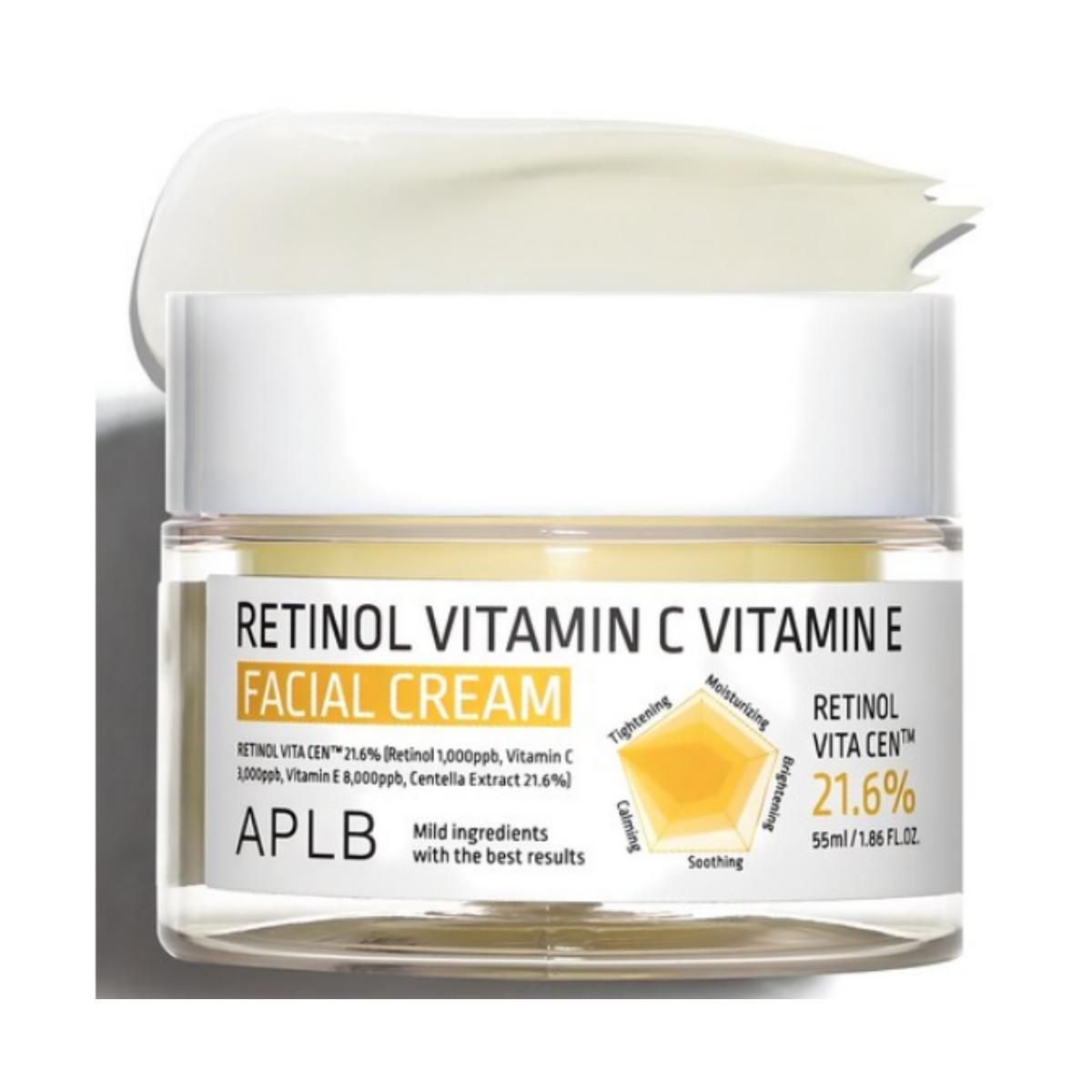

APLB Retinol Vitamin C Vitamin E Facial Cream