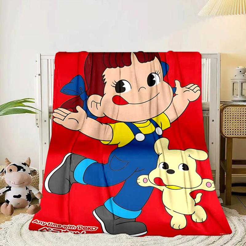 Floral milk Celebration Blanket Flannel Blanket for bed, sofa, Camping, Hiking, Picnic Essentials, gift for family Fan gifts